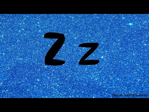 Deja Vu Tutoring Services. Letter Z, z Funky Flashcard Video. Letter Z, z Funky Flashcards. Letter z