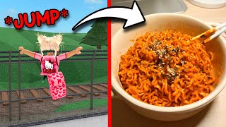 EVERY JUMP in mm2 = SPICY RAMEN in REAL LIFE (torture 😭)