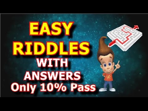 10 Easy Riddles with Answers