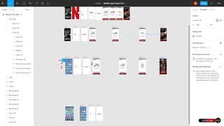 How Netflix Mobile App Prototype in Figma Part  03 || #webappdesign || #figma #uxdesign