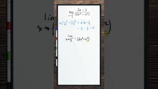 Limit solving (rational equation with absolute value)