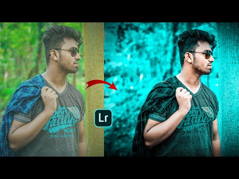Lightroom moody blue tone editing | dark blue tone editing | photo editing video | preset download