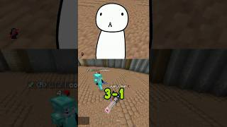 Every time he wins, the money DOUBLES #minecraft #challenge