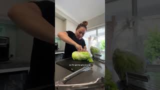 Testing hack for preparing lettuce #lettucehack #testinghacks #lettuce #aussiemums #angeliyuson