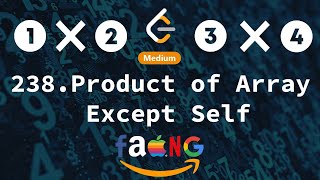 Product of Array Except Self | Prefix Sum | Arrays | Leetcode | Algorithm Unlock
