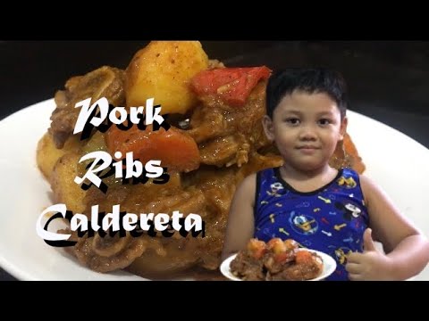 Pork Ribs Caldereta #13
