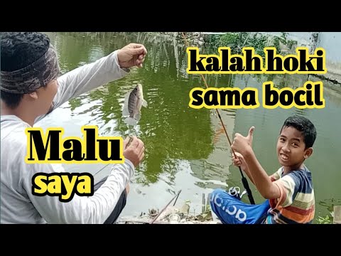 Mancing itu yg pertama hoki,umpan no dua#mancing #indonesiafishing #baitfishing