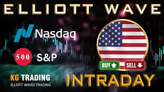 NASDAQ + SPX500 | INTRADAY | REBOUND FOR HIGHER PRICES AHEAD? ELLIOTT WAVE STOCKS ANALYSIS
