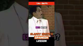 Slappy White’s FUNNIEST Spanish Lesson on Redd Foxx Show! 😂 #1970sComedy #blackhistory