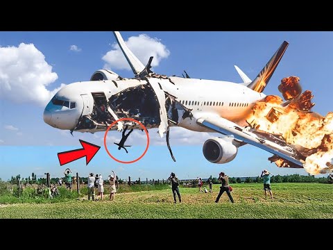 Most Shocking Aviation Moments Caught On Camera - Best Of Month #64