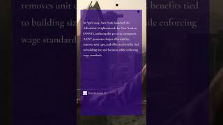 The developers guide to Affordable Neighborhoods for New Yorkers, AKA the 485-x tax exemption