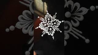 Daily Small Rangoli Designs for beginners #shorts #ytshorts #rangoli#trending #creativerangoli