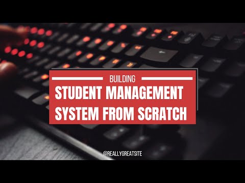 Building Student Management System from Scratch Part 3