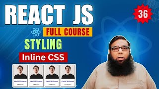 React Tutorial for Beginners #36 – Inline CSS in React | Learn React JS Styling Easily