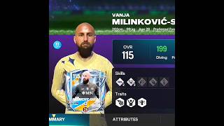 111 OVR MILINKOVIC SAVIC 🤯 FC MOBILE #shorts #fcmobile #fcmobile24