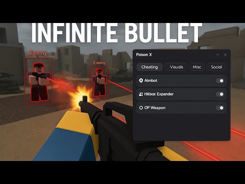 INF BULLET WEIRD GUN GAME NO KEY SCRIPT!🔥
