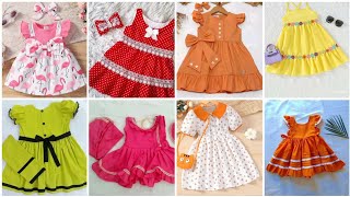 Latest Baby Girl Frock Design 2024/Baby Girl Dress Design/Lawn Cotton Baby Frock Design ideas)
