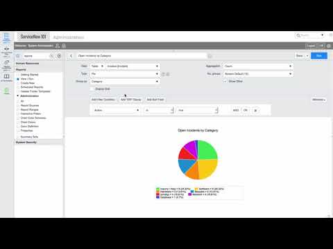 ServiceNow Administration - Chapter 8 General Administration - 006 Reporting