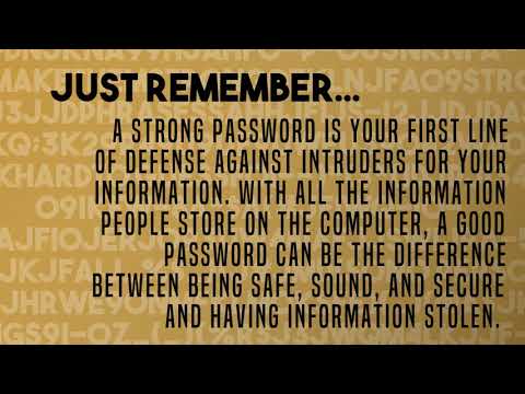 Password Security Tips