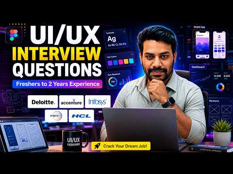Top UIUX Design Interview Questions Asked in Deloitte, Accenture & Infosys