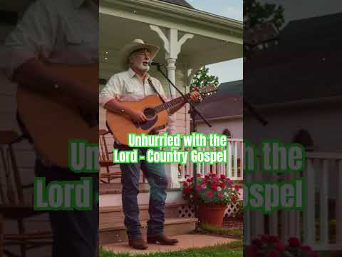 Unhurried with the Lord - Country Gospel
