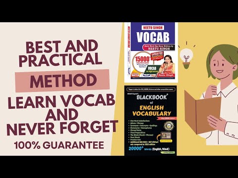 How to learn 5000+ vocabulary in 2 months | My way of Smart study  | SSC CGL, CHSL and bank exams