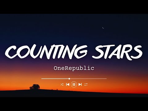 OneRepublic - Counting Stars (Lyrics)