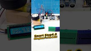 Obstacle Detected! Arduino Car Reacts Instantly 🔊📏 #arduino