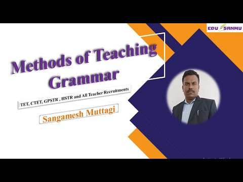 TET | CTET | GPTR | HSTR | Methods of Teaching Grammar