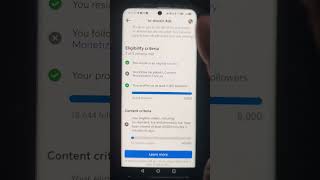 Facebook monetization problem 2024 #shorts #viral