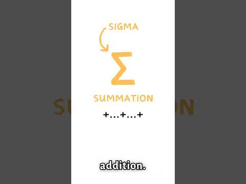 What is Summation??? #summation #math #maths #mathsshorts