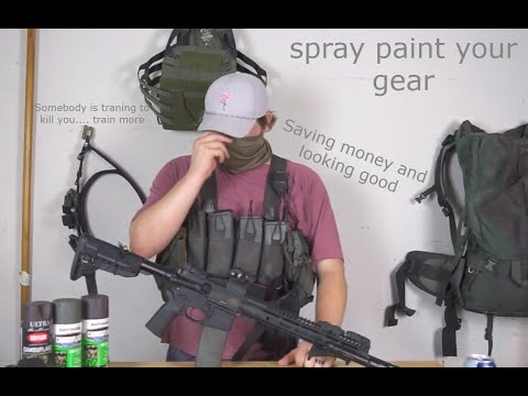 Spray painting your Gear! beginners guide for budget gear EP.2