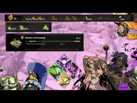 Hades - Unseeded 32 heat with Level 1 Chiron