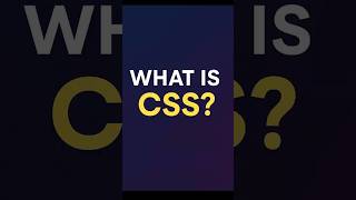 What is CSS? 🤔 | Web Design in 50 Seconds
