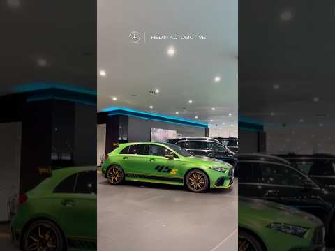 The EXCLUSIVE Mercedes-AMG A 45 S Legacy Edition in Green Hell Magno 🚀🟢