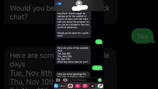 Use A Booking Bot to Schedule Appointments | #marketing #onlinebusiness  #shorts