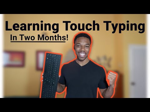 I Learned How To Touch Type! Typing 10x Faster in 2 Months | Self Improvement