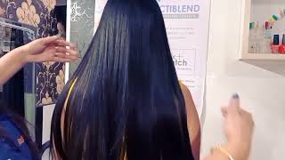 Keratine treatment for Healthy,silky,shiny and frizz free hair