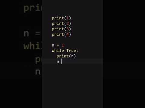 The power of coding 💪🏽 #it #coding #python #tech #dev #numbers #loop | Hey bro, what are you doing?