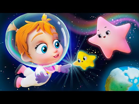 TWiNKLE TWiNKLE BABY STAR SONG 💫 Adley, Niko, & Navey rescue magic shooting star babies from space!
