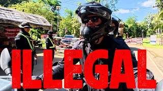 Would You Cross The Thailand Myanmar Border By Motorcycle? - RTW S5 EP13