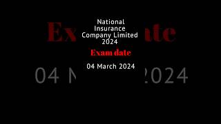 NICL AO 2024 Exam date out | NICL AO ka exam kab hai #shorts #short #ytshorts #ytshort #viral #nicl