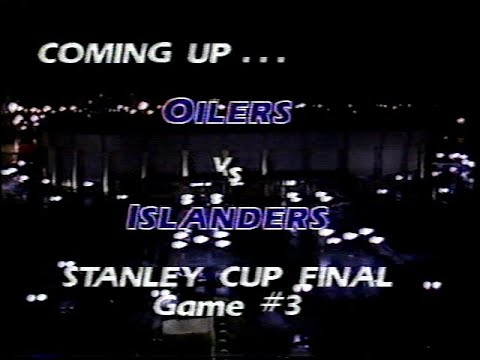 Game 3 - 1983 Stanley Cup Finals - Edmonton Oilers @ New York Islanders - USA Network w/ Dan Kelly