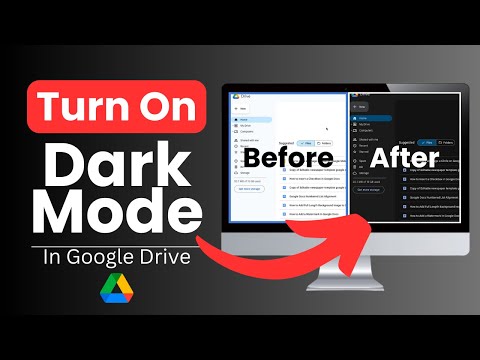 How to Enable Dark Mode in Google Drive - Activate Night Mode –Official Ways - Easy /Quick Tutorial!