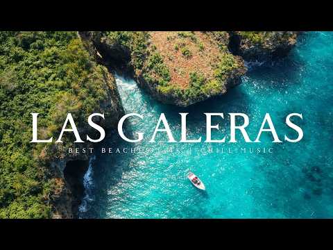 BEST BEACHES of Las Galeras | Hidden Shores of Samaná | 4K Chill