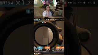 R6 Siege Cheater Exposed! Watch Him Get Caught Walling! #shorts