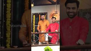 Ranbir Kapoor and Jitendra Kumar clicked at AD shoot 💛 #ranbirkapoor #Ranbir #jitendrakumar