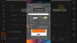 🔥 Design Patterns in Illustrator in 60 Seconds! #shorts #trending #viral #illustrator #pattern