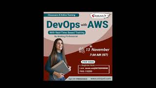 DevOps with  AWS | Online  Training | #aws # devops # devopsdevloper # Srimanit