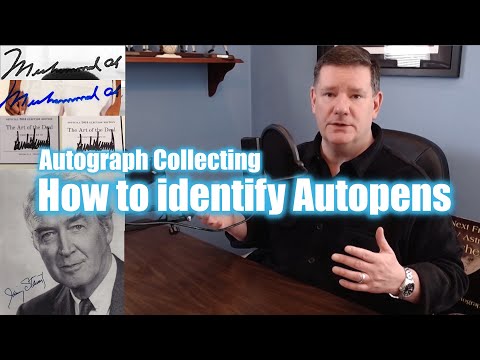 Collectibles Chat Episode 7: How to Identify Autopens in Autograph Collection